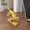 Talos 3D Printed Cat Dog Figurine, Stair Animal Sculpture, Cat/Dog Shape Stepping Artistic Desktop Ornament Gift