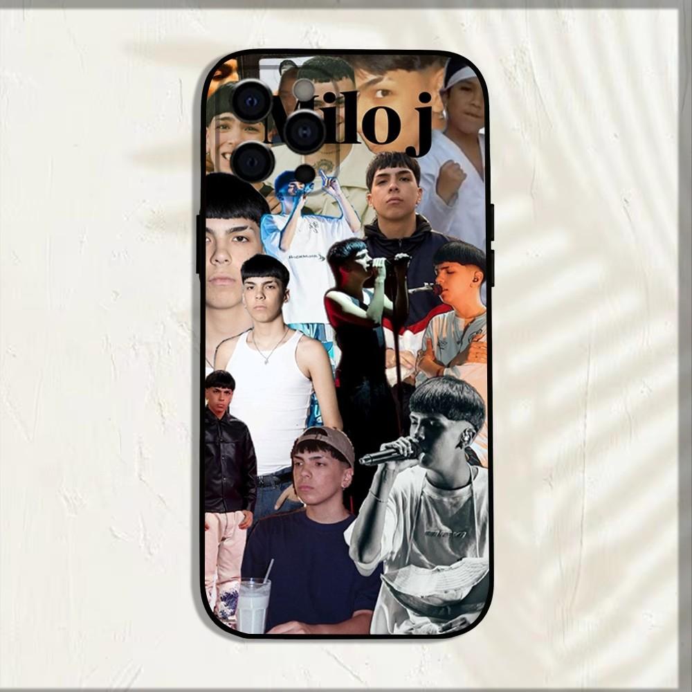 Singer M-Milo J Phone Case For iPhone 16,15,14,13,12,11,Pro,X,XS,Max,XR,Plus,Mini Soft Black Cover