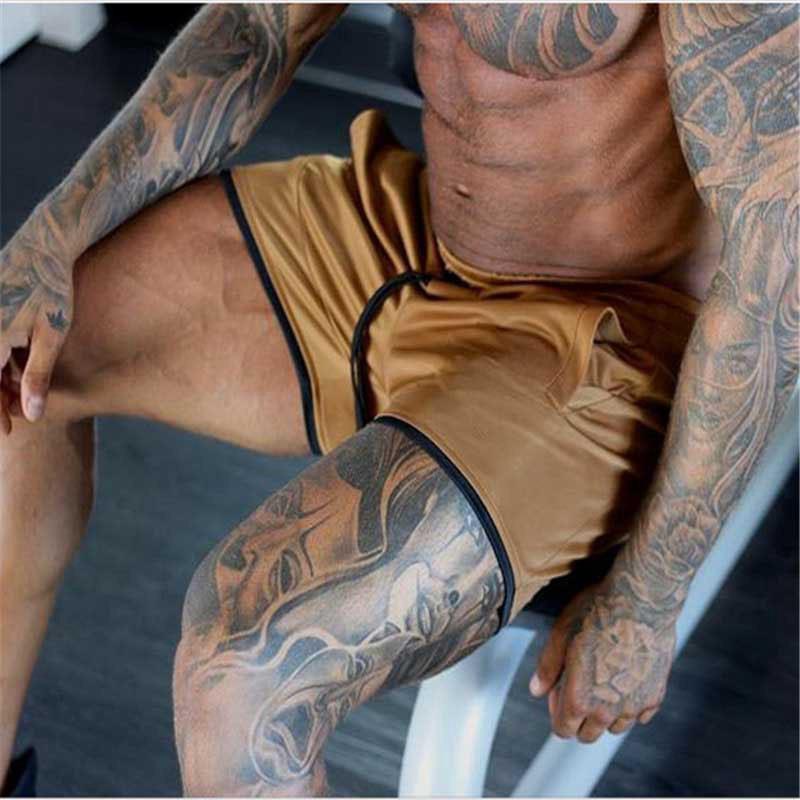 Crazy Muscle Men's Shorts Sports Fitness Running Outdoor Breathable Speed Drying Beach Shorts