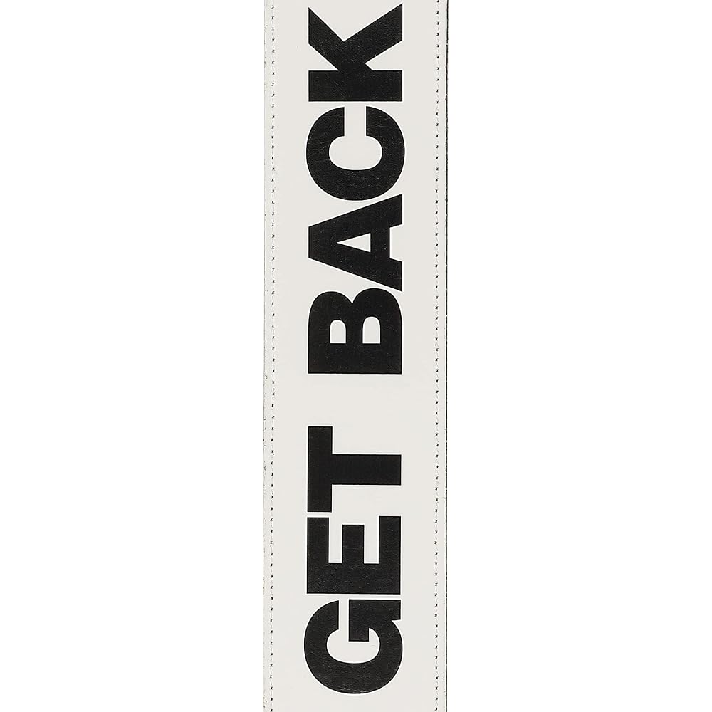 D'Addario Daddario Guitar Strap The Beatles “Get Back” Strap 25LB11 Vegan [Domestic Genuine]