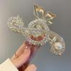Women's High Note Cubic Bling Big Clip-on Hairpin