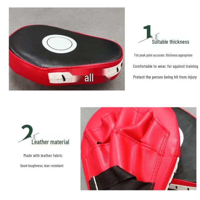 Jian Jun Shuo Professional Curved Boxing & Taekwondo Mitts