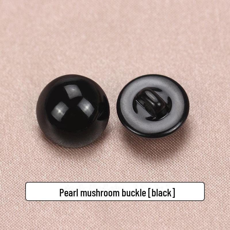 Perle Runder Knopf: Damenpullover, Chiffonblusen, Dekorative Accessoires, Kinderkleidung, Pilzdesign