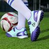 Zapatos de entrenamiento para niños y adolescentes, zapatillas de fútbol con clavos cortos, antideslizantes, resistentes al desgaste, absorbentes de golpes, de gran tamaño