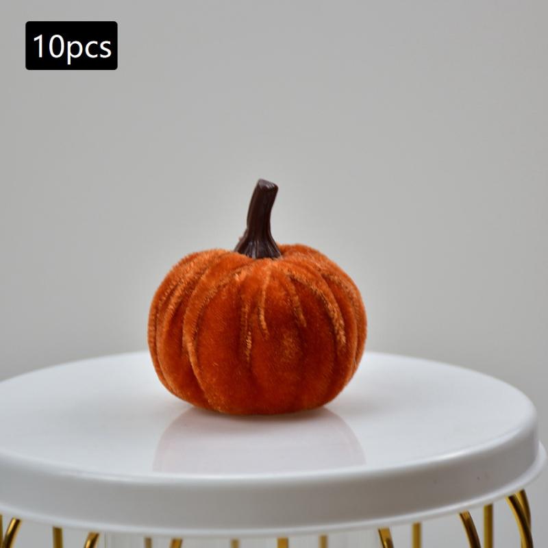 5/10 Pcs Halloween Simulation Pumpkin Desktop Decoration Halloween Party Foam Pumpkin Halloween Decoration
