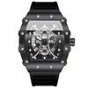 Binbang Men's Silicone Barrel Luminous Fashion Sports Watch