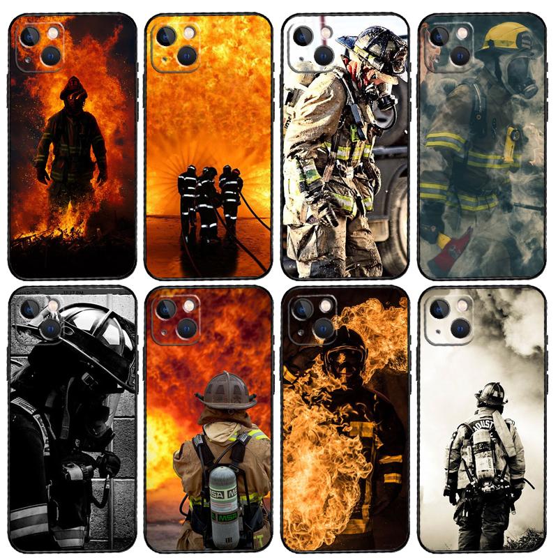 Firefighter Fireman Heroes Case For Xiaomi 15 13 14 Ultra 11T 12T 13T 14T Pro Cover For POCO X7 X6 X3 X5 F5 F6 F7 Pro