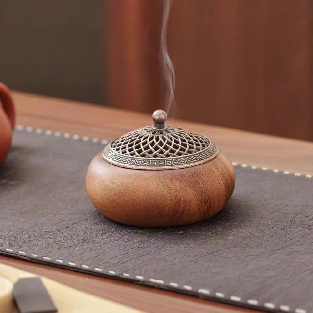 Chinese Incense Holder Aromatherapy Burner Meditation Space Compact Dimensions Elegant Aesthetic Serene Atmosphere
