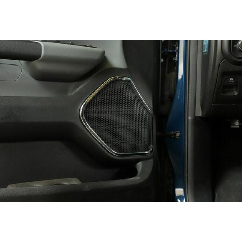 Chrom Innentür Lautsprecher Zierabdeckung Blenden Für Dodge Ram 1500 2018+ Zubehör