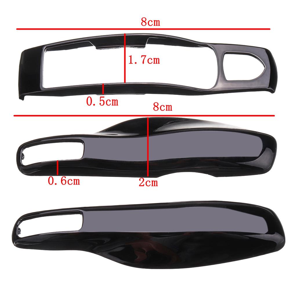 3Pcs Brown Remote Key Case Fob Covers For Porsche Panamera Macan Cayman 3Pcs Brown Remote Key Case Fob Covers For Porsche Panamera Macan Cayman