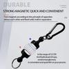 Hanging Buckle Strong Load Bearing Sturdy Hold Double Fishing Magnetic Buckle Fishing Equipment