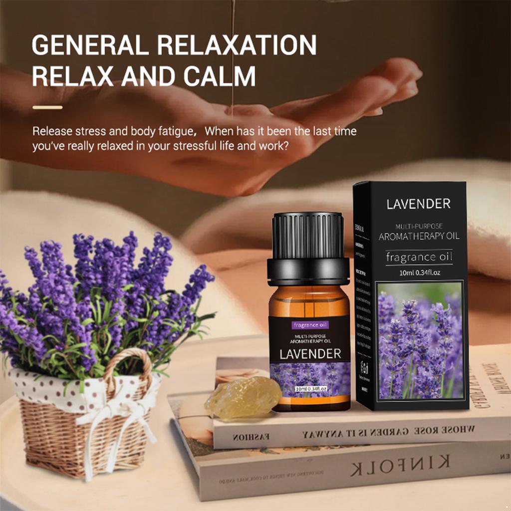 10ml Fragrant Massage Essence Oil, Moisturizing Skin-Care for Soothing Body and Relaxation
