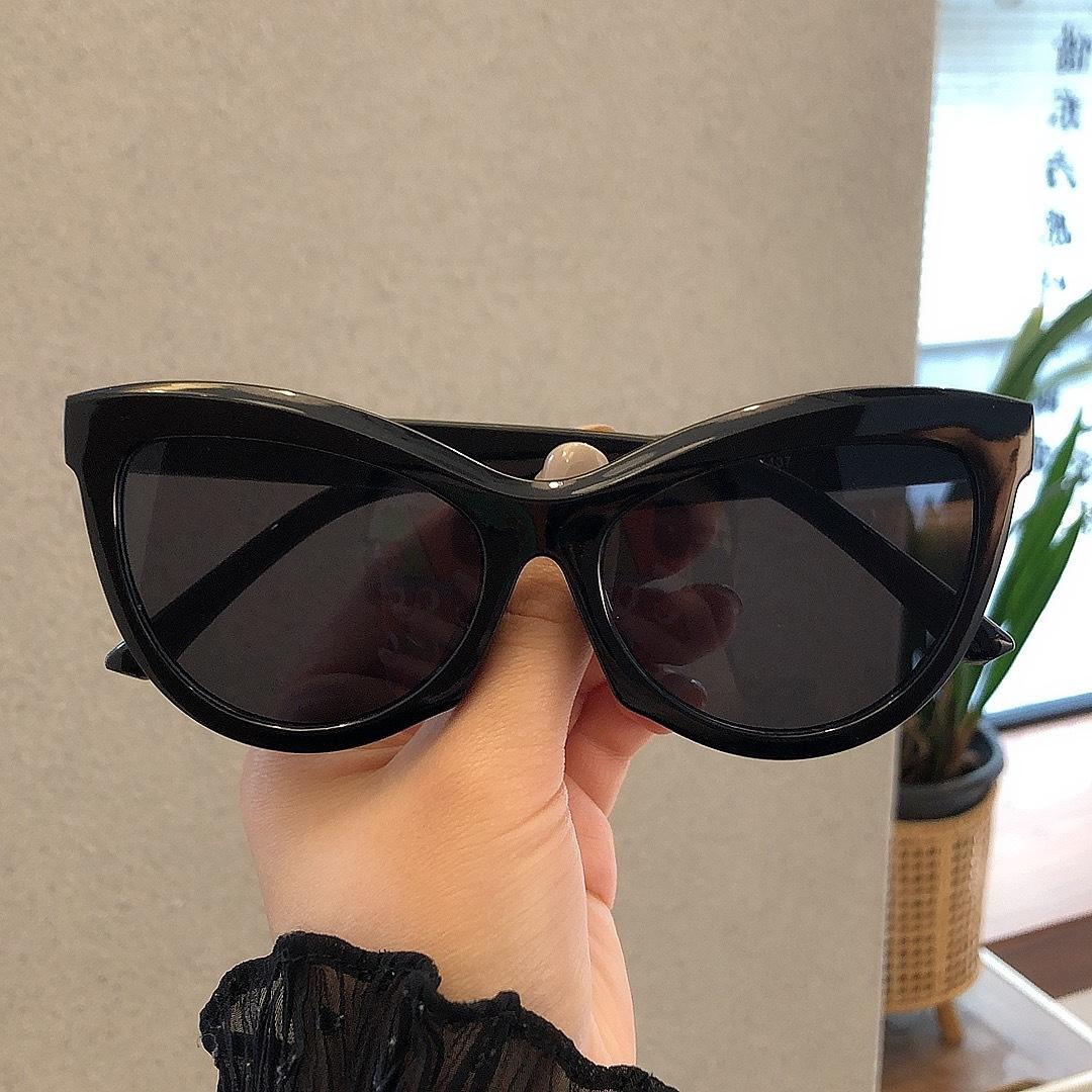 

Vintage Retro Vintage Cat-Eye Sun Protection Glasses Woman Vintage Retro Cateye Sunglasses Sun Eyewear Gradient Mirror Polymer Resin Plastic Frame 1PC