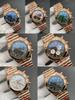 Hundred Years BNL Series Men's Six-Needle Automatic Quartz Stainless Steel Watch