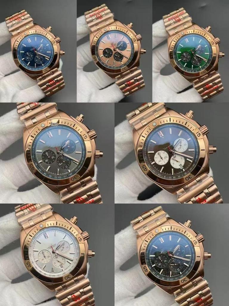 Hundred Years BNL Series Men's Six-Needle Automatic Quartz Stainless Steel Watch