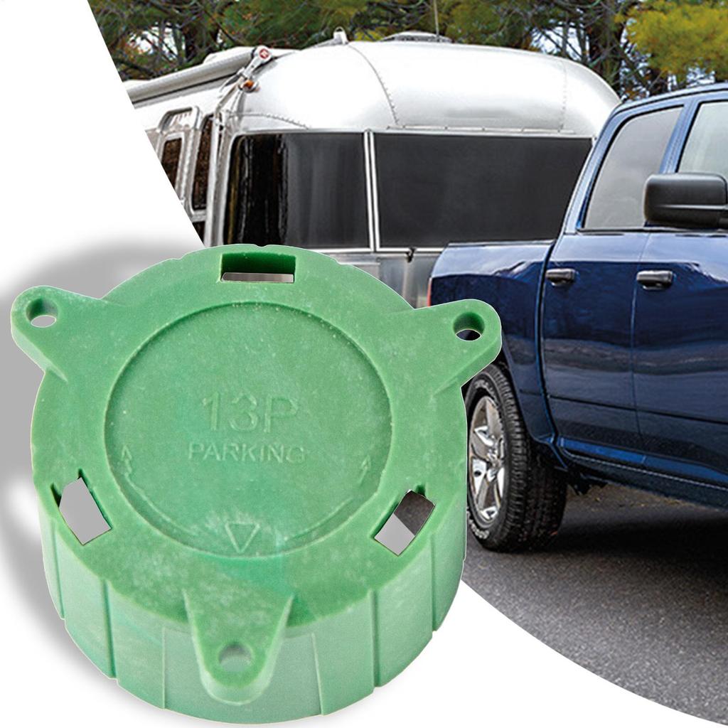 Trailer Plug Cover Plug Holder 13 Pin Trailer Plug Cover RV Connector Protector Trailer Harness Plug Protector