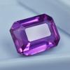 Natural Purple Tanzanite Loose Gemstone Emerald Cut 10.40 Ct for Jewelry Making and Gem Collections
