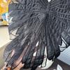 Eugen Yarn Embroidered Angel Wings Front Lead Dress Diy Decorative Applique Cloth Sticker Accessories