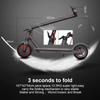 Portable 12.5kg AOVOPRO 350W Foldable Electric Scooter 8.5 Inch Solid Tire IP65 Waterproof Adult Escooter USA Stock