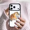 fat tiger Cartoon Funny Phone Case For Apple iPhone 17 Air 16E 15 14 Plus 13 12 11 Pro Max Mini Funda Cover