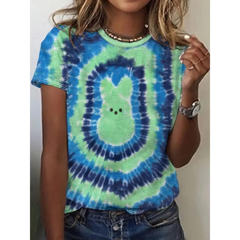 2024 Top Femei Tricou Imprimat Inimă Pentru Femei Tricouri Oversized Grafic 3D Îmbrăcăminte Femei Bluză Mânecă Scurtă Vară 5XL