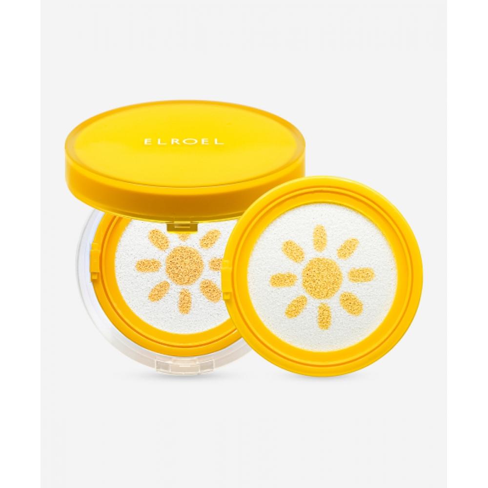 Elroel [refill Special Composition] Padefree Pang Pang Yellow Sun Cushion 15g Original+refill NONE