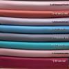 50S Pure Cotton Sateen Solid Color Brocade Fabric Duvet Cover & Bed Sheet Hotel Collection