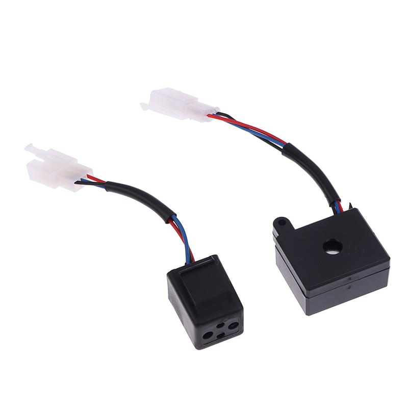 Electric Bike 12V 48/60V Led Blinking Relay Turn Signal Flasher 3-Wire Blinking Led Lights Relay W/ Beep E-Bike Scooter Parts
