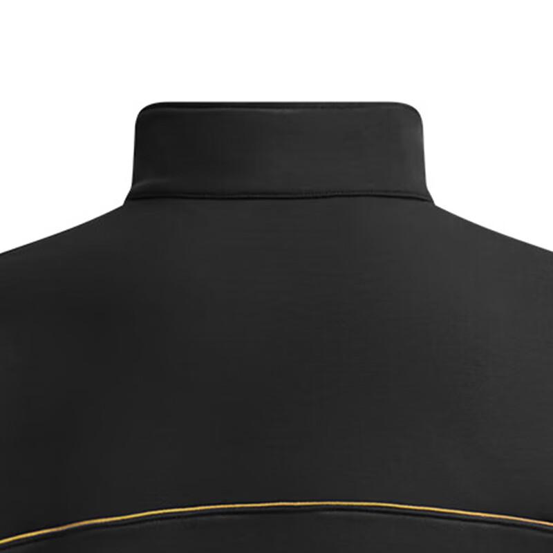 Under Armour Casual Sports Series Half-Zip Fashion Simple Stand Collar Pullover Logo Sweatshirt Men Sweatshirt Black 6006005-001