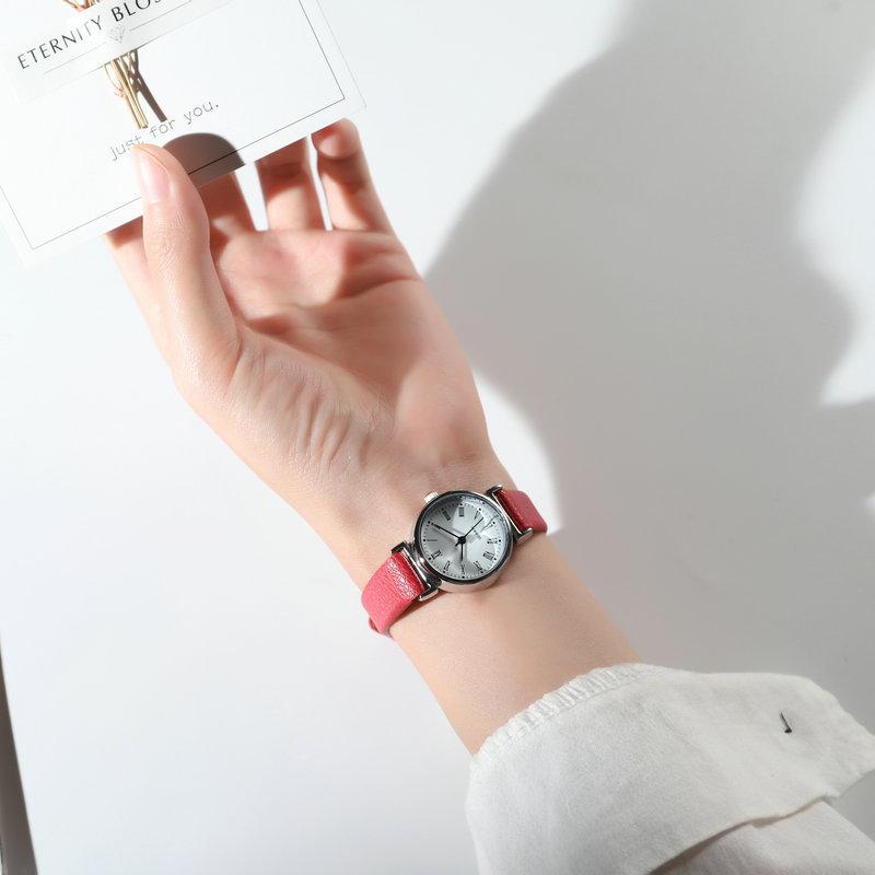 

French Niche Exam Fine Watch Mori Female Student Simple Retro Literary Small Freshness College Style Temperament