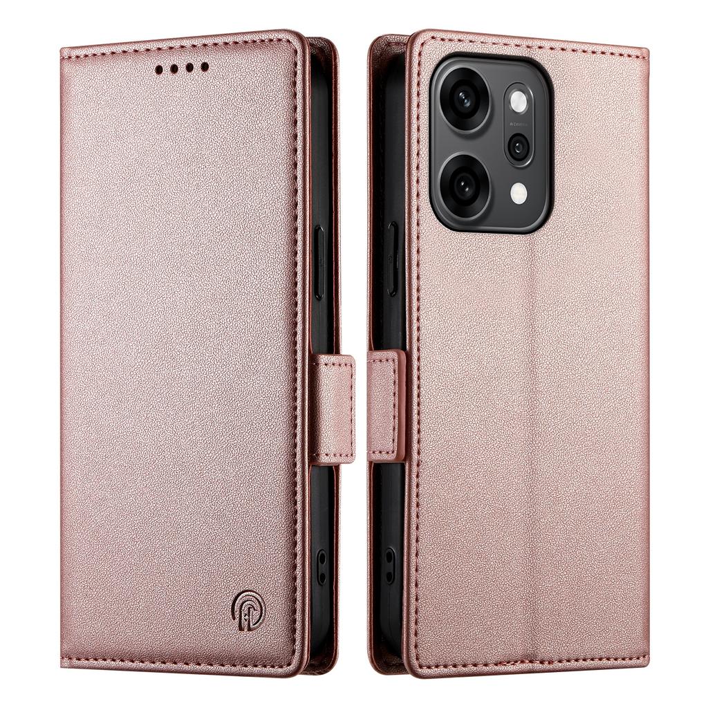 For Oppo Reno14 Pro 5G (Global) Stand Case PU Leather Wallet Phone Cover