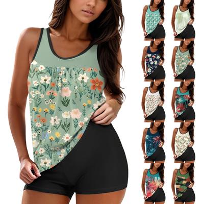 Γυναικείο Μαγιό με Σορτς Ριζότα Δύο Τεμαχίων Μαγιό Μπάνιου