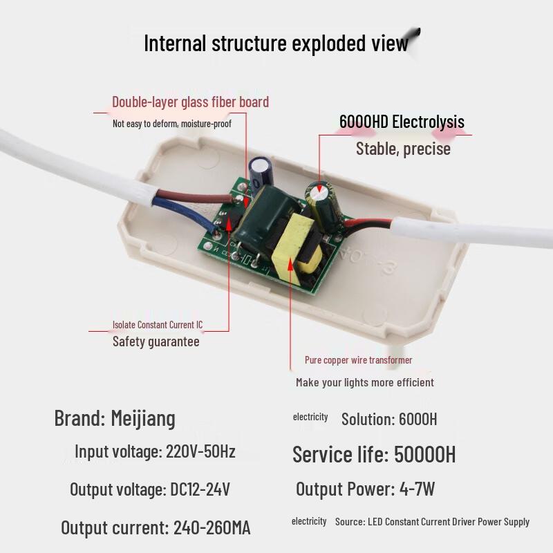 Pailide Recessed Anti-Glare LED Downlight