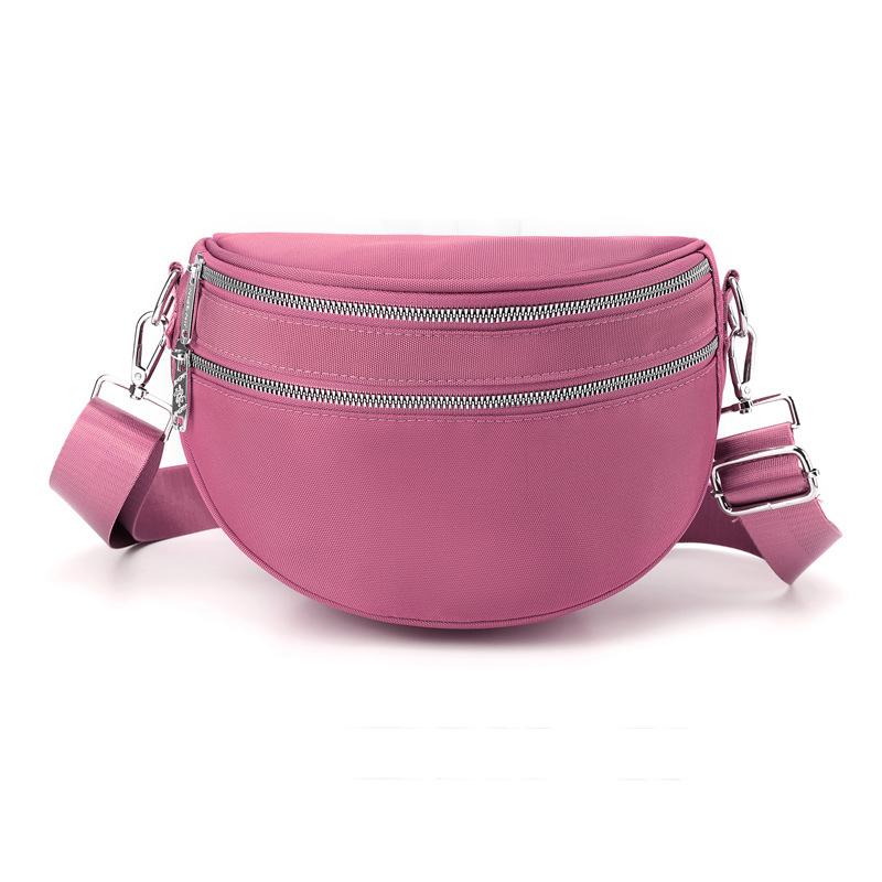 Eine trendige Pendler-Damen-Einzelschultertasche, frische und einfache Umhängetasche, Handy- und Münzfach