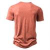 Men's Solid Color Short Sleeve Tops Men's Casual Fashion Short Sleeve Tops