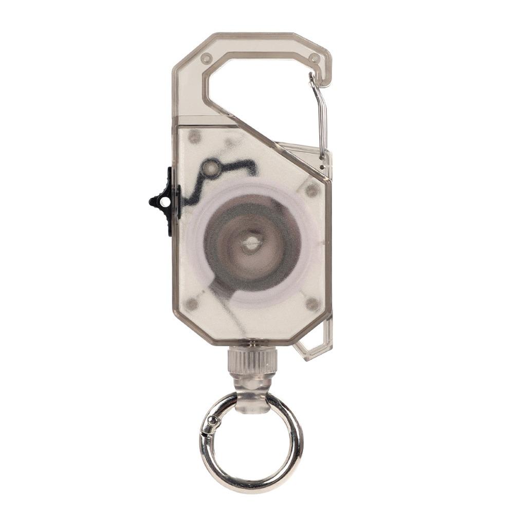

Plastic Easy Pull Buckle Lanyard Retractable Retractable Buckle Rope Camping Supplies чорний