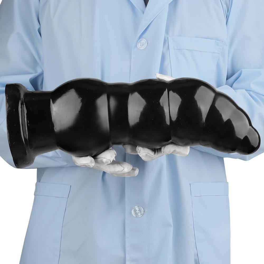 PVC velké anální zátky Masturbátor Dildo Fisting Sexuální hračky Big Dick Popruh na penis BDSM