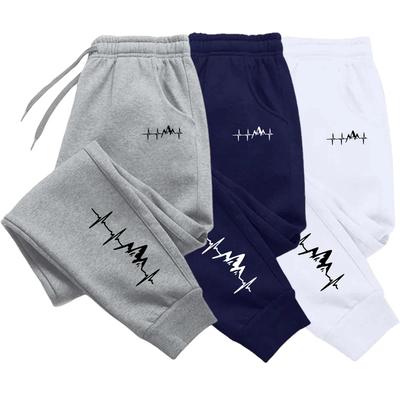Lauf-Workout Joggen Lange Trainingsanzugshose Herren Lässig Mode Sporthose Fitnessstudio Sport Hose für Herren Jogger Sweatpants