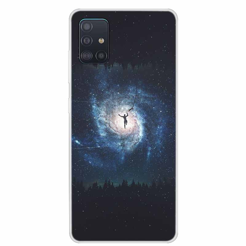 For Coque Samsung Galaxy A71 A51 M31 Case M31S Soft Silicone Back Case for Samsung A71 M31S Cover A 51 Shockproof Case M31 Cover