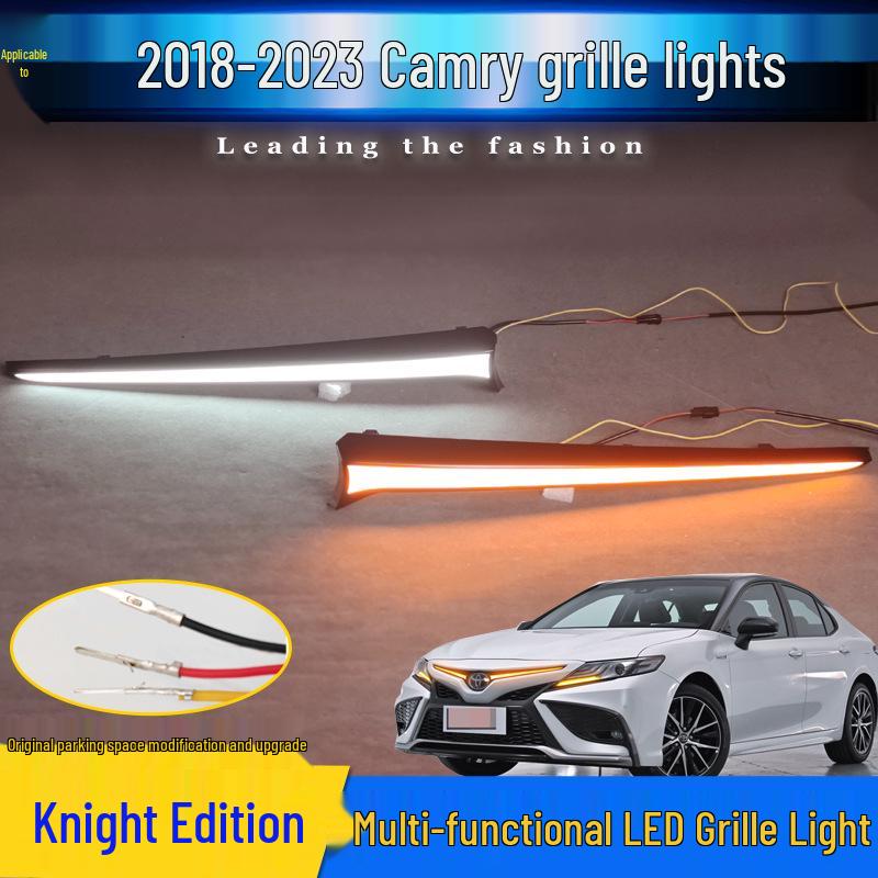 Spezielle Gitterleuchten für 2018-2023 Toyota Camry Fashion & Knight Edition 8. Generation.