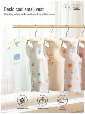 Newborn Cotton Sleeveless Baby Vest: Summer Base Layer & Belly Protector
