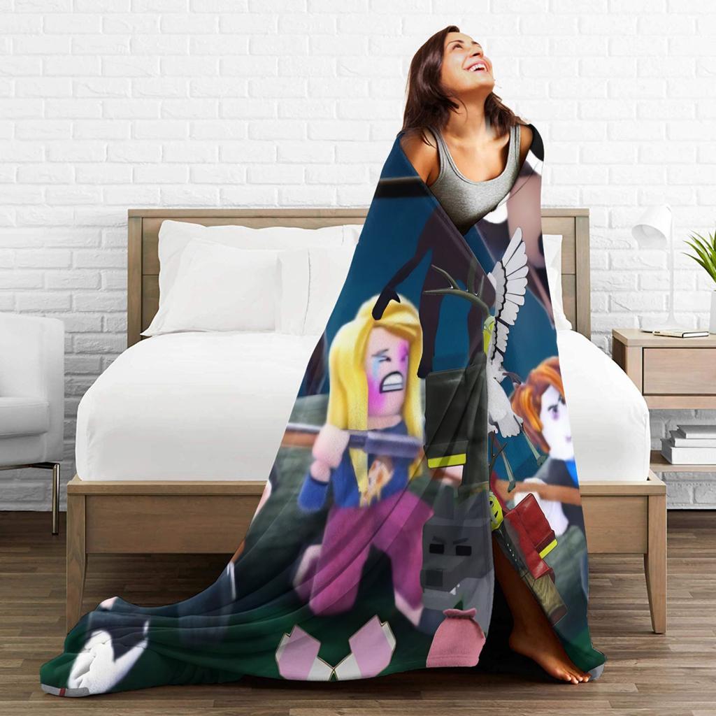 99 Nights in The Forest  Blanket  Warm Comfortable Plush Bedding Throws For Home Decor Travel Office Flannel Bedspread Bed Cover