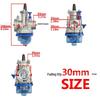 Universal CNC Transparent Carburetor Cover PWK 21-34mm for ATV/Motorcycle