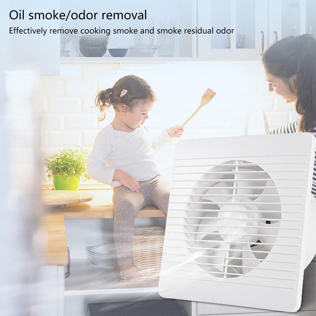 Adjustable Inline Duct Fan Airflow Exhaust Ventilator Inline Duct Extractor Metal for Greenhouses Basements & Garages