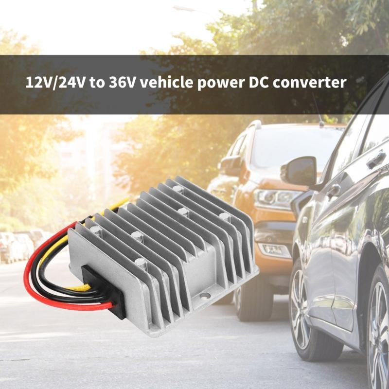 12V to 36V Step Up Converter Car Voltages Stabilizers Voltages Regulator Power Converter for Car Truck Vehicle Enduring