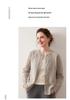 Women's Cashmere Round Neck Pullover - Loose Long Sleeve Knit for Autumn & Winter