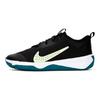 Nike Omni Multi-Court GS Μαύρο Φωτεινό Έλατο Παιδικά Αθλητικά Παπούτσια Λευκό Απαλό-Βολτ DM9027-003
