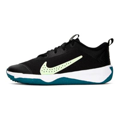 Omni Multi-Court GS Black Bright Spruce Kids Sneakers White Barely-Volt DM9027-003