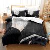 Copripiumino Federa Anime Jujutsu Biancheria da Letto Decorazione Camera da Letto Regalo Bambini Adulto Singolo Matrimoniale Grande Dimensioni Copripiumino con Zip