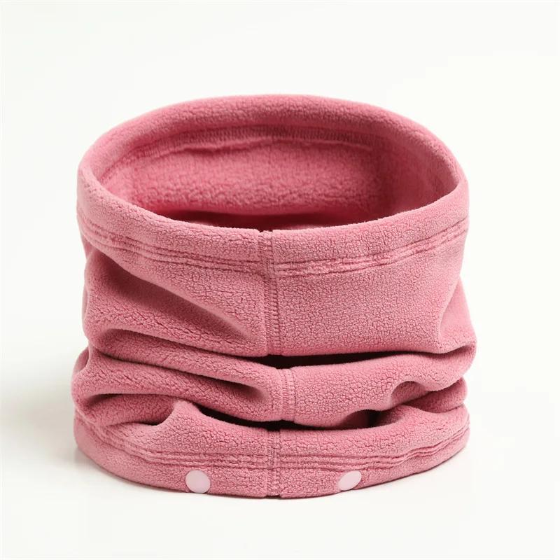 Polar Fleece Halstuch Winter Dickes Fahrrad Bandana Frauen Männer Gesicht Nackenwärmer Multifunktionstuch Hut Schlauchschals Buffs Masken